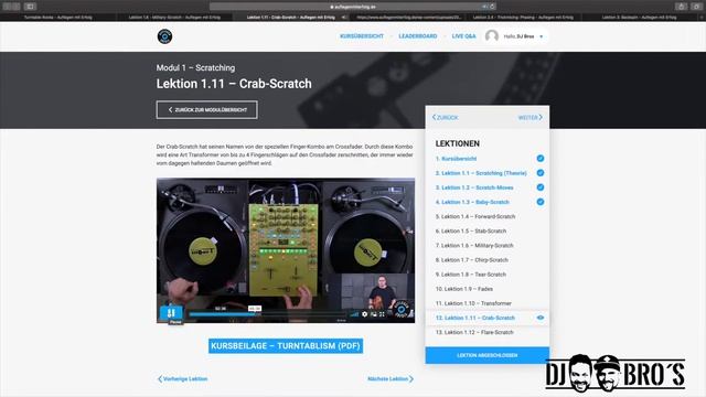 Auflegen mit Erfolg | Deutschlands größte DJ Online Akademie im TEST (Turntable Rocka) смотреть онлайн