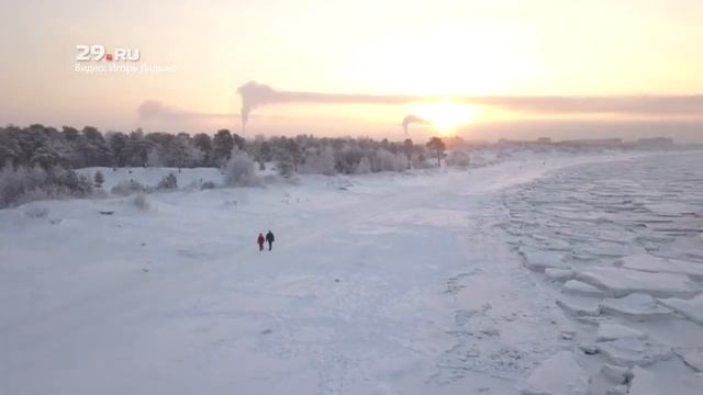 Зимняя сказка на острове Ягры