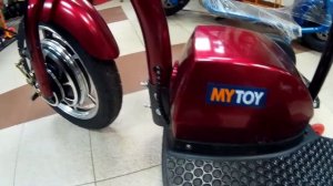 Обзор электро скутера mytoy