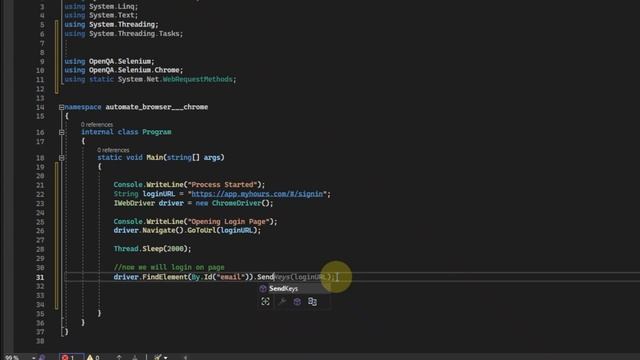 how to automate browser using Console App C# - selenium Automation смотреть онлайн