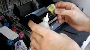 Смазка струйного принтера EPSON