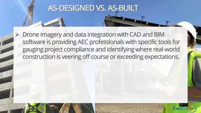 ConnexiCore Drones in Construction Webinar 2019 03 смотреть онлайн