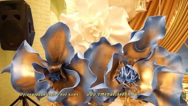 Украшение банкетного зала на Крещение Федора