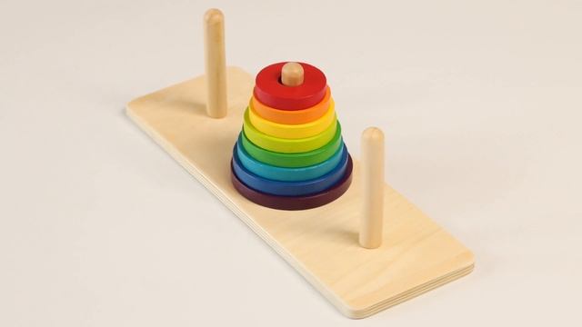 ANDREU Toys Головоломка "Ханойская башня" смотреть онлайн