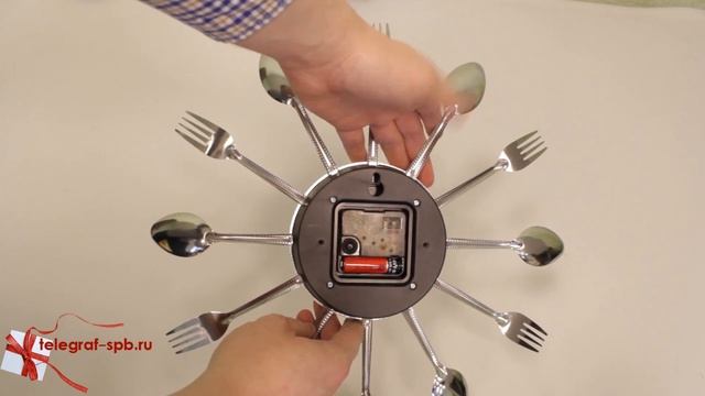 Настенные часы - Вилки ложки смотреть онлайн