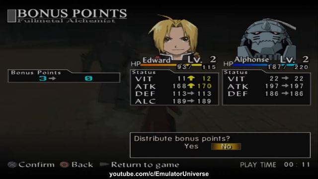 Fullmetal Alchemist 2: Curse of the Crimson Elixir - PS2 Gameplay (PCSX2) 1080p 60fps смотреть онлайн