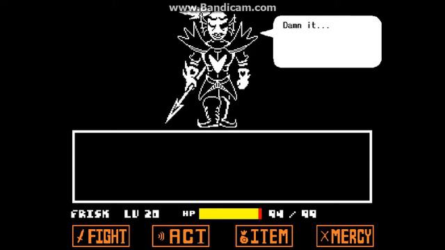 Undertale: LV 20 Player VS Undyne the Undying! смотреть онлайн