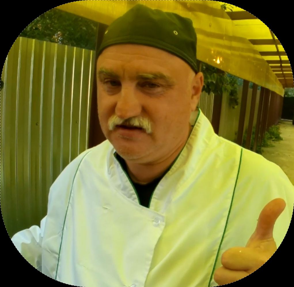 Шкмерули в казане. Курица в сливочно-чесночном соусе. смотреть онлайн