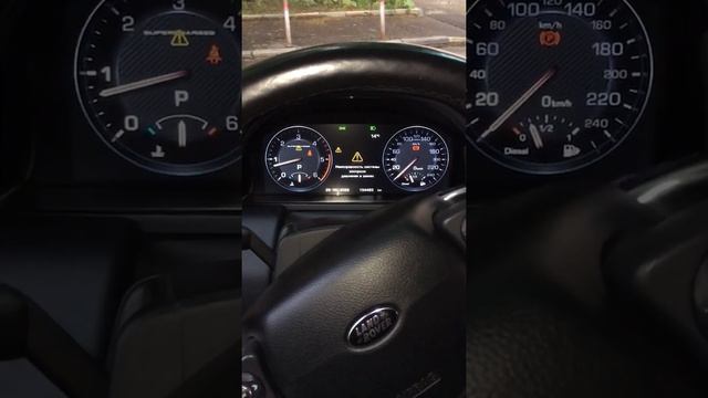обновление приборной панели Range Rover. Закат смотреть онлайн