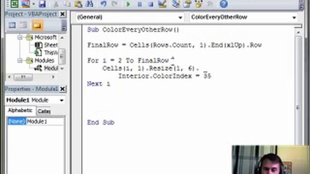 Excel VBA & Macros - Loop To Every Other Row - Episode 1224