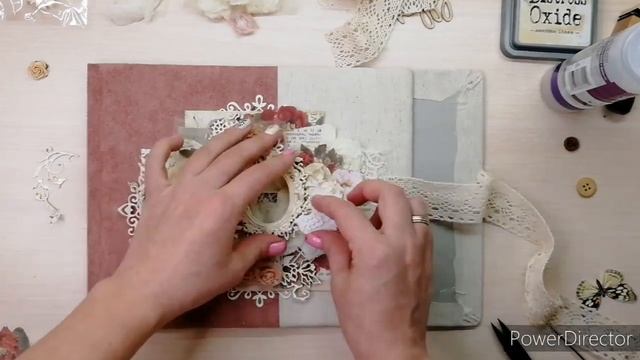 Скрапбукинг : мастер-класс по обложке в винтажном стиле смотреть онлайн