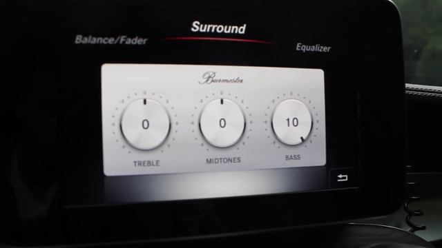 Mercedes Benz C Class W205 Burmester Sound System - Sound Test