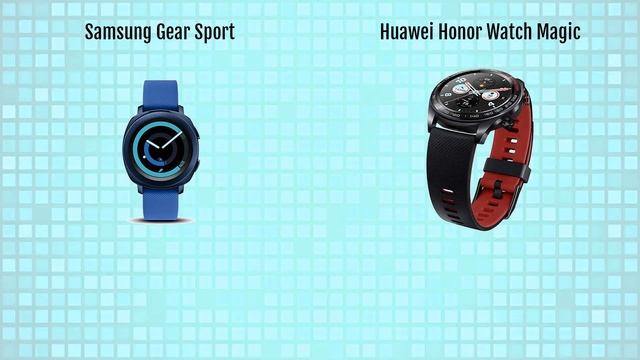 Samsung Gear Sport vs Huawei Honor Watch Magic смотреть онлайн