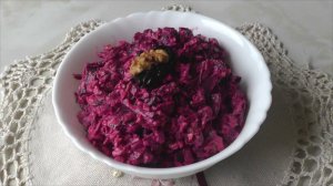 Салат из свеклы с черносливом и орехами - "Гости в Восторге!"