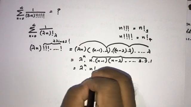 Multifactorial Infinite Sum Identities | Multifactorial смотреть онлайн