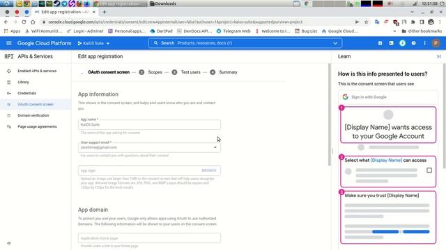 How to setup credentials.json to access Google API смотреть онлайн