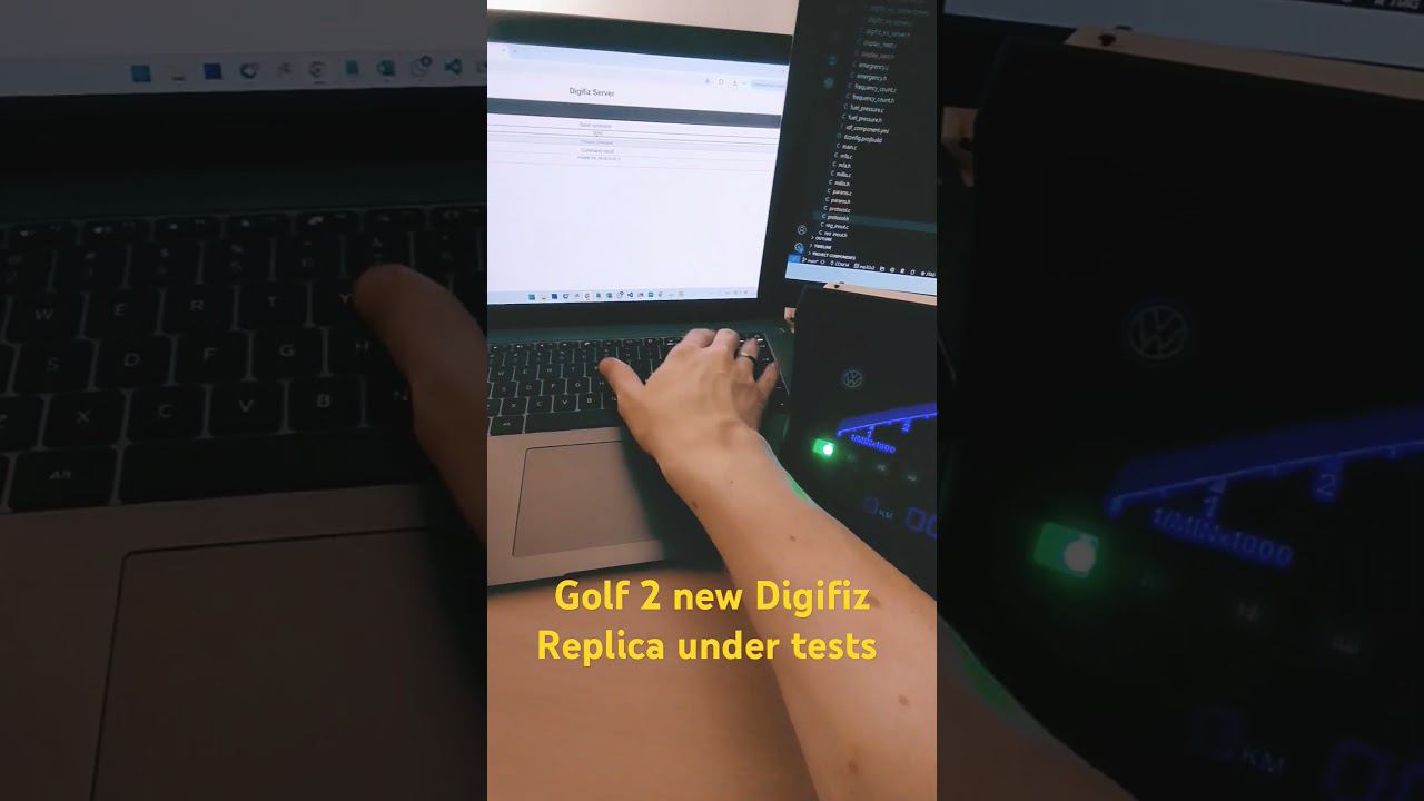 New Digifiz Replica colors testing #Digifiz #Golf #Jetta #mk2 #mk2golf #mk1 #volkswagen смотреть онлайн