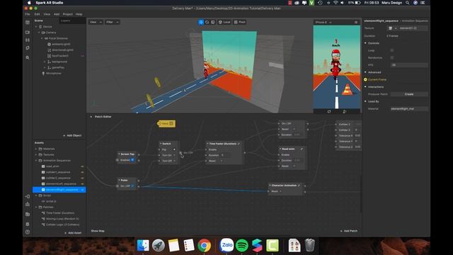 Spark AR tutorial [Updated]: How to control object by FaceTracker (Part 3) смотреть онлайн