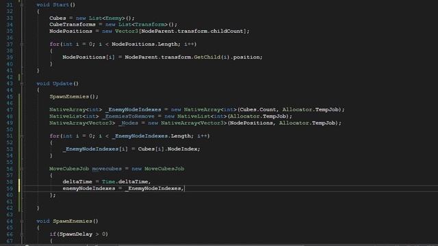 How To Multithread Your Code With Unity's JOB SYSTEM (E03) (IJobParallelForTransform) смотреть онлайн