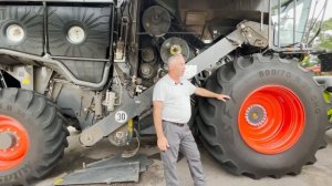 Комбайн CLAAS LEXION / Как устроена работа лучшего комбайна