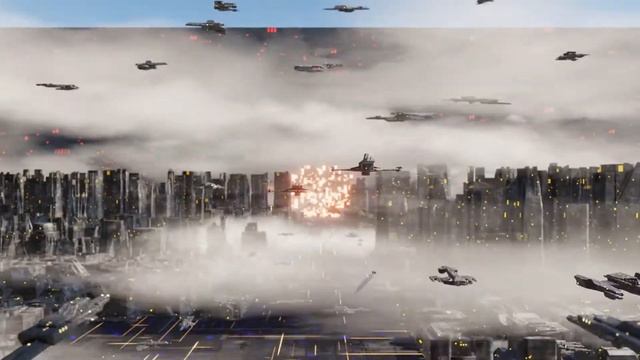 Sci-Fi City (Blender Eevee) смотреть онлайн