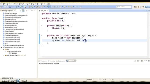 Why main Method is static in Java? смотреть онлайн