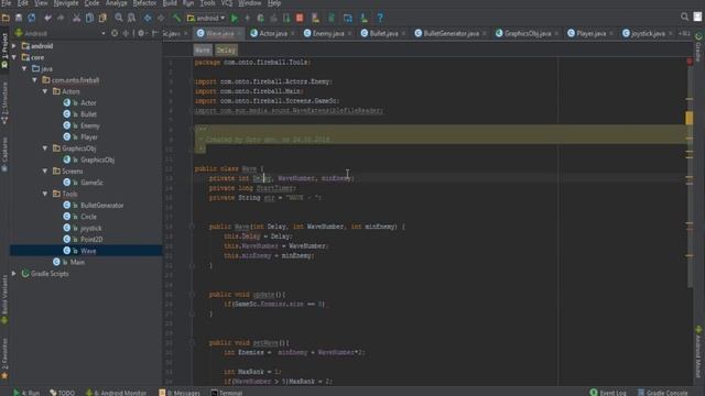 Android and LibGDX. Урок 9. Коллизии и волны врагов смотреть онлайн