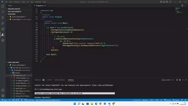 Azure Functions SQLite 'database is locked' error? - Here's the fix! смотреть онлайн