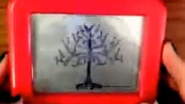 Etch-a-Sketch Art - Tree of Gondor смотреть онлайн