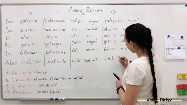 Широкое время в турецком языке. Geniş Zaman смотреть онлайн