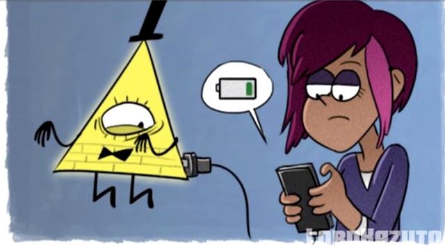 Gravity Falls комикс ¦ Билл зарядка для телефона! смотреть онлайн