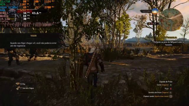 Xeon 1230v2 GTX750ti The Witcher 3 смотреть онлайн
