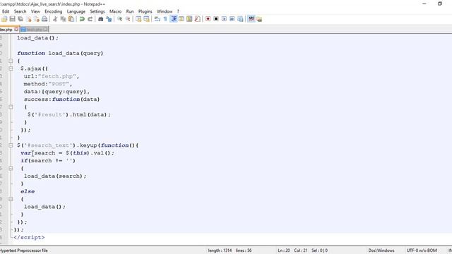 Ajax Live Data Search using PHP with MySQL смотреть онлайн