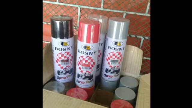 Bosny Acrylic Spray Paint 49 colors смотреть онлайн