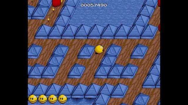 Acorn Archimedes Game: Pac-Mania (1991 Krisalis) смотреть онлайн