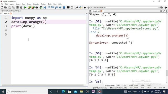 Numpy Python смотреть онлайн