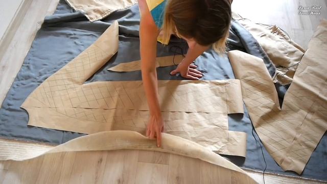 Я ШЬЮ: Пальто с утеплителем, Гусиная лапка: ПРОБНИК + ПОДКЛАДКА смотреть онлайн