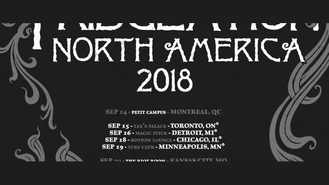 TRIBULATION returns to North America смотреть онлайн