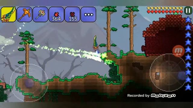 Порча и Искожение. Красивые постройки в Террарии. смотреть онлайн