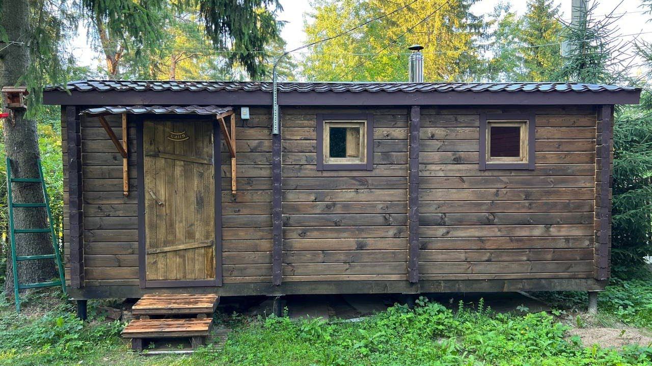 Баня из бруса под ключ. Отзыв 39. смотреть онлайн