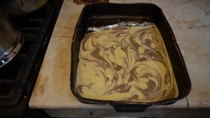 Пирог зебра . Выпекаем на газовой плите GEFEST 6502 03 0045.