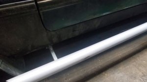 УСТАНОВКА ЗАЩИТЫ ПОРОГОВ ВАЗ 2101-2107