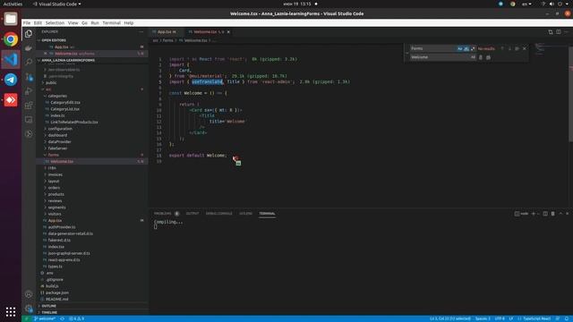 Forms. Введение. React-admin смотреть онлайн