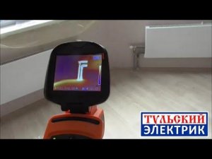 Тепловизор. Ищем трубы отопления в стяжке и теплый пол.