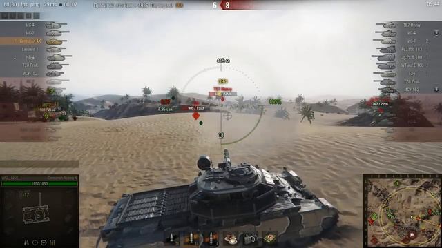 Centurion Action X | Легко и просто. Песчаная река – Штурм (WoT 0.9.13) смотреть онлайн