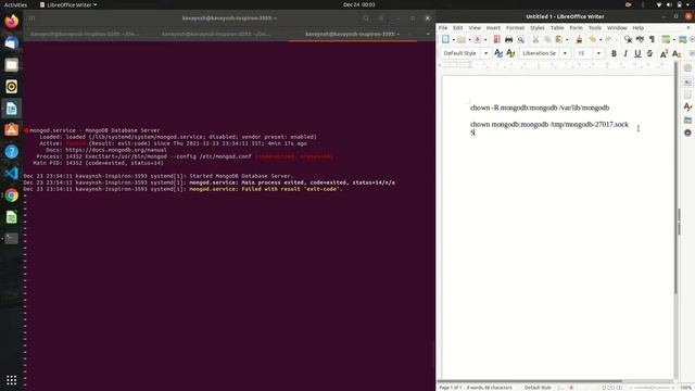 Mongodb is not starting on Ubuntu | Main process exited Error | Solved смотреть онлайн