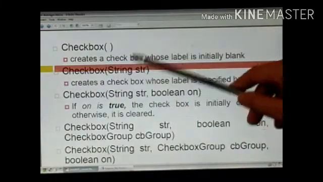 Java AWT controls BSc vi semester смотреть онлайн