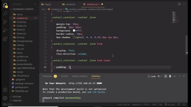 E-commerce website using React JS part 5 | website with react JS | #reactjs #ecommerce #website смотреть онлайн
