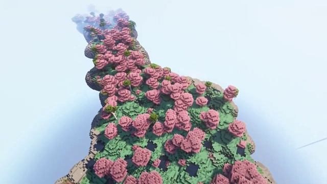 Enormous Spring Skylands (Minecraft w/ Terralith 2.0.10) смотреть онлайн