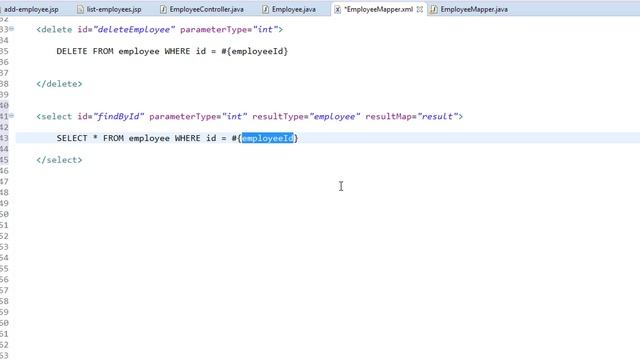 Spring MVC and MyBatis/iBatis Database Tutorial - Read/Get the single record - #22 смотреть онлайн